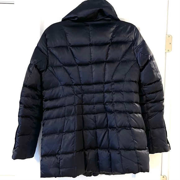 Navy Andrew Marc Puffer, thigh length - Picture 2 of 7